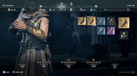 assassin's creed odyssey dismantle or sell